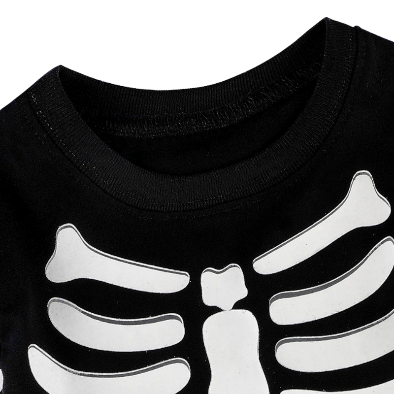 Déguisement Ensemble Squelette Fluorescent Enfant