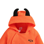 Déguisement Grenouillère Citrouille avec Capuche pour Bébé