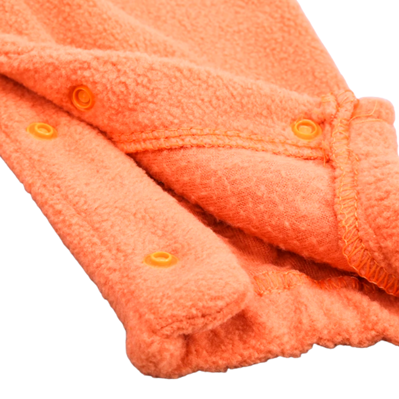 Déguisement Grenouillère Citrouille avec Capuche pour Bébé