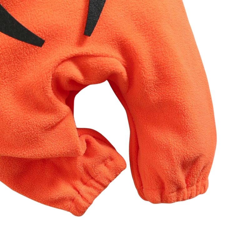 Déguisement Grenouillère Citrouille avec Capuche pour Bébé