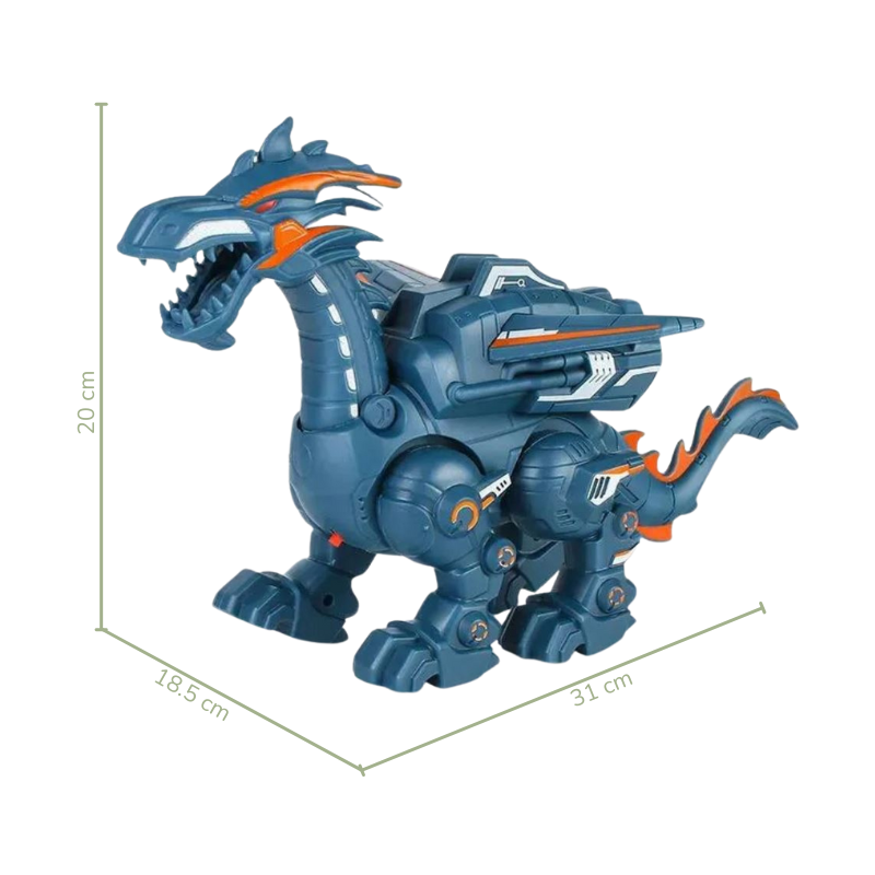 Dragon Enchanté Réaliste pour Enfants