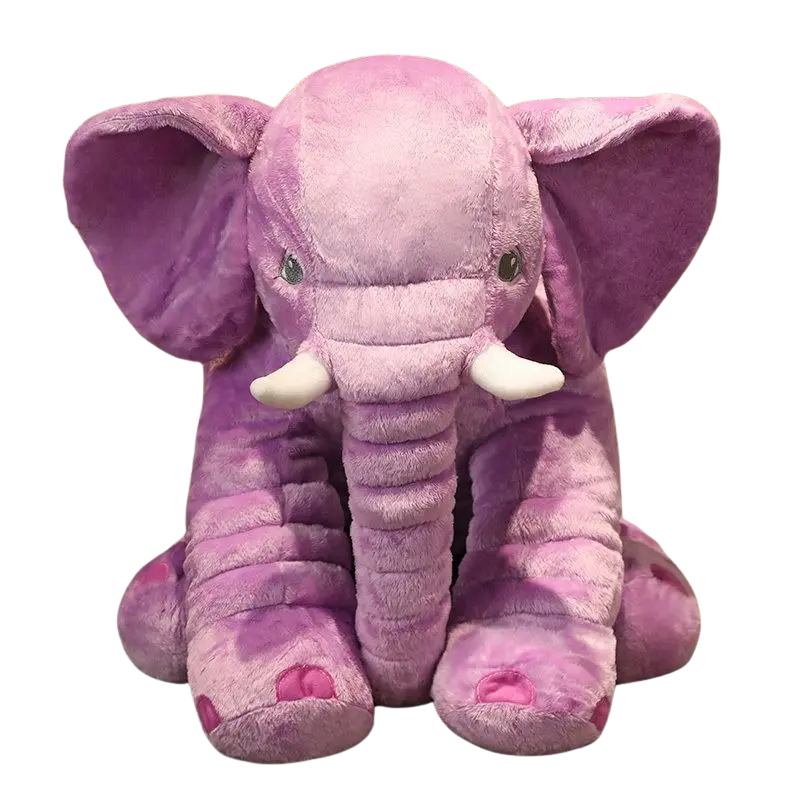 Éléphanteau en Peluche Ergonomique Sommeil Bambino