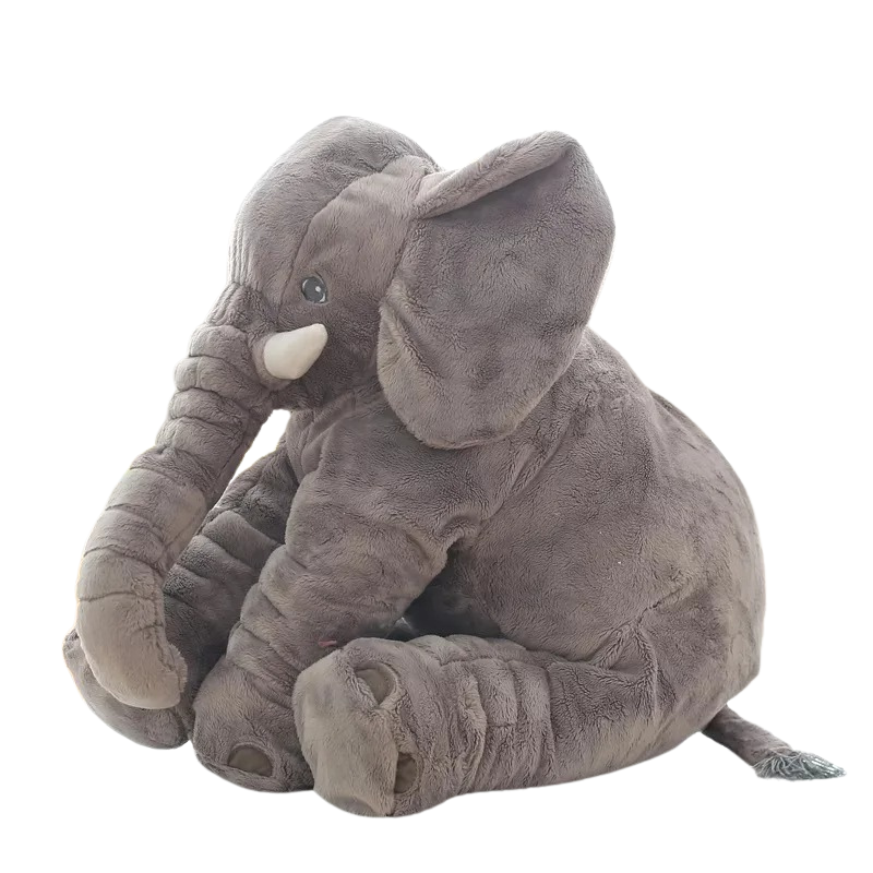 Éléphanteau en Peluche Ergonomique Sommeil Bambino
