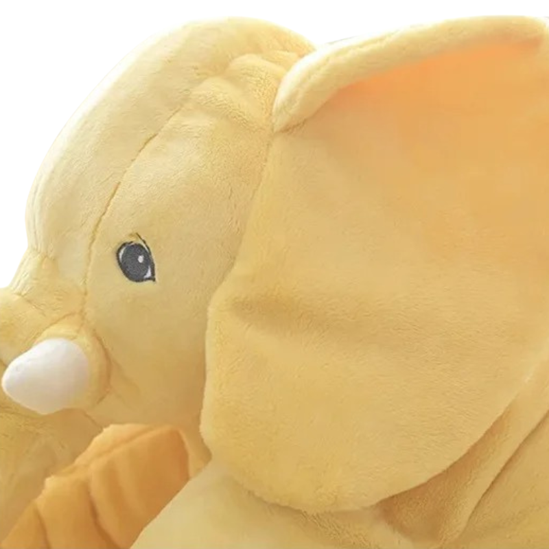 Éléphanteau en Peluche Ergonomique Sommeil Bambino