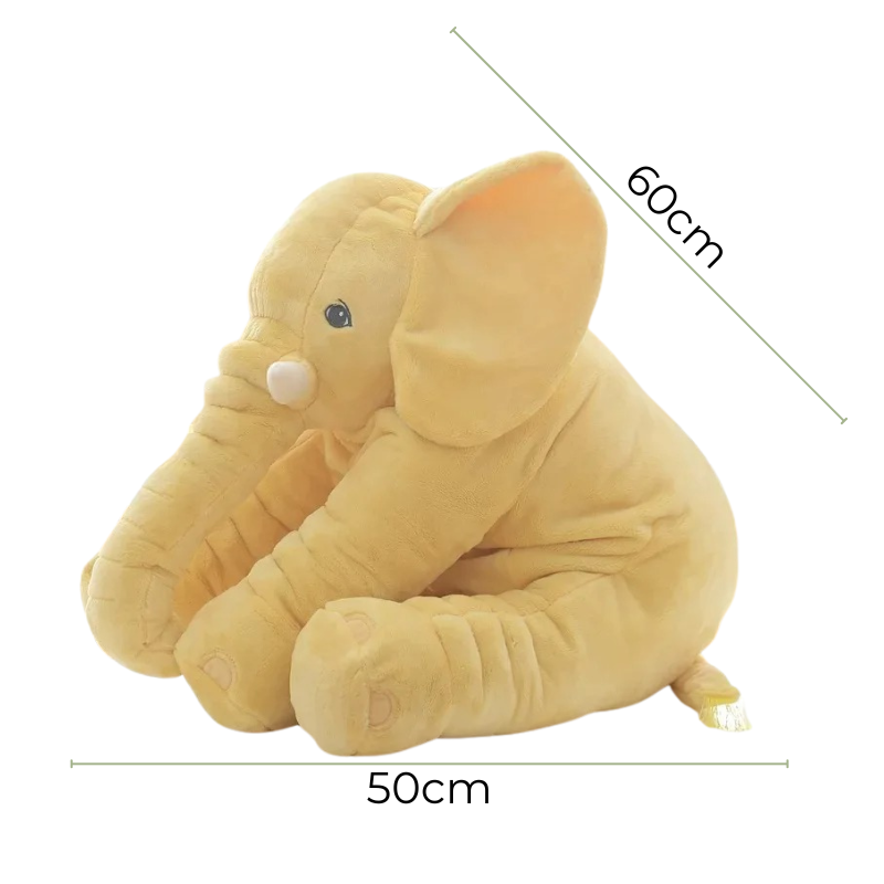 Éléphanteau en Peluche Ergonomique Sommeil Bambino