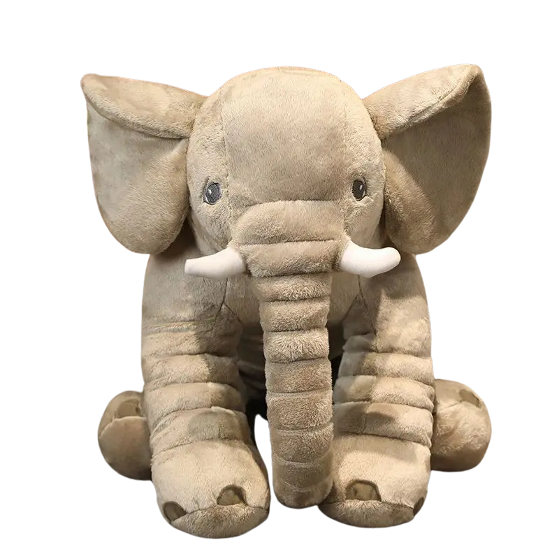 Éléphanteau en Peluche Ergonomique Sommeil Bambino