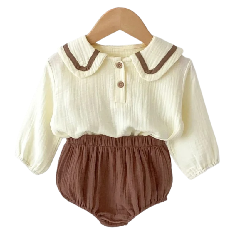 Ensemble 100 % Coton Égyptien pour Nouveau-né – Unisexe