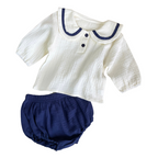 Ensemble 100 % Coton Égyptien pour Nouveau-né – Unisexe