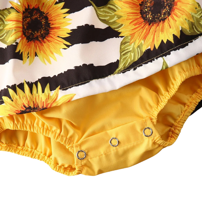 Ensemble Bébé Fleuri – Charme et Confort pour l’Été