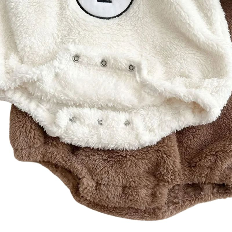 Ensemble Bébé Salopette et Body Ourson