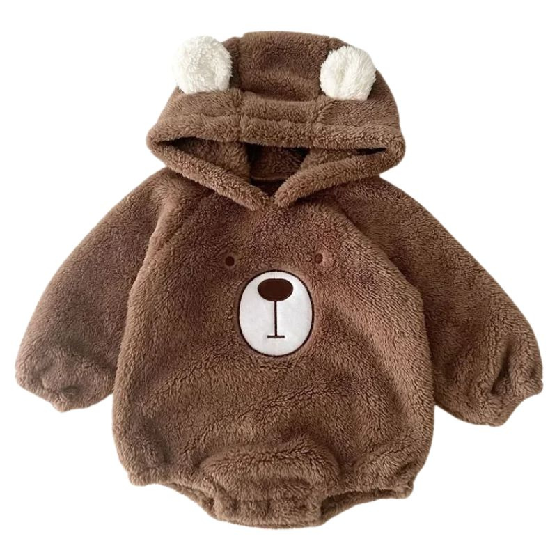 Ensemble Bébé Salopette et Body Ourson