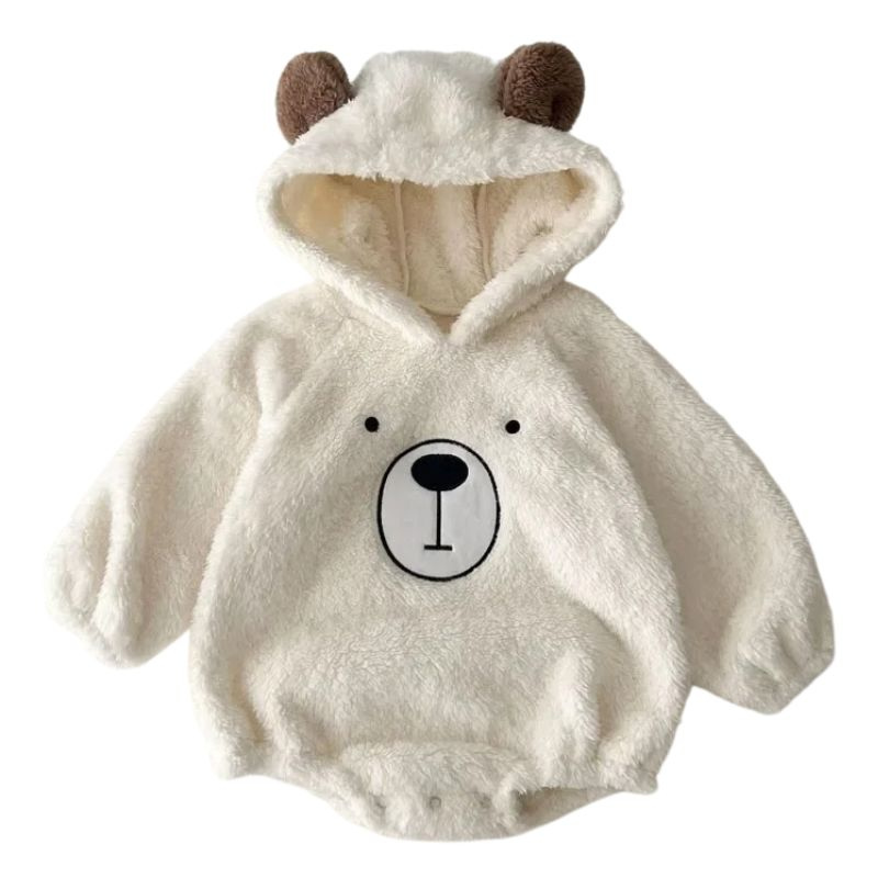 Ensemble Bébé Salopette et Body Ourson