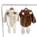 Ensemble Bébé Salopette et Body Ourson