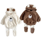 Ensemble Bébé Salopette et Body Ourson