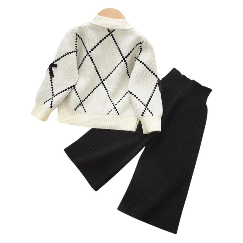 Ensemble Cardigan Enfant Fille – Gilet et Pantalon