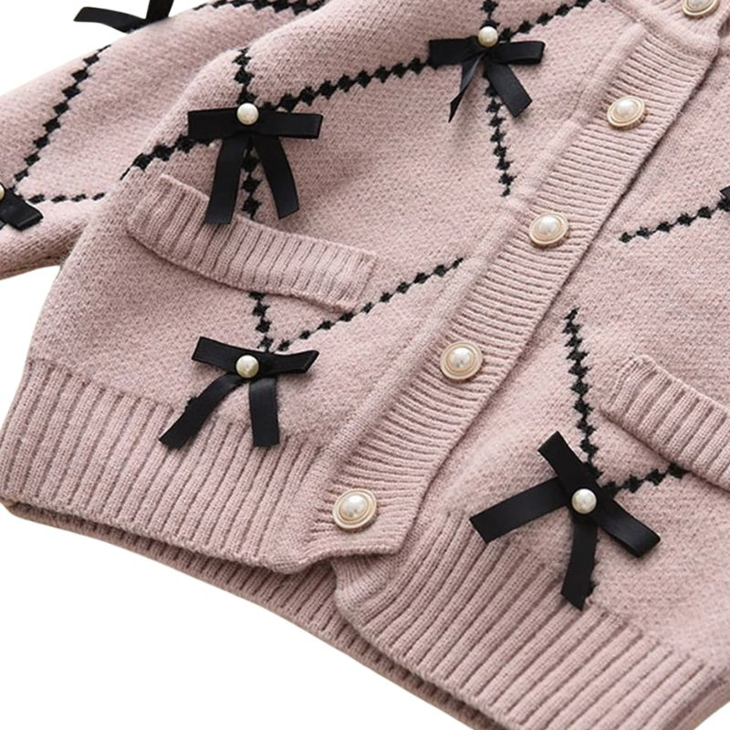 Ensemble Cardigan Enfant Fille – Gilet et Pantalon