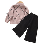 Ensemble Cardigan Enfant Fille – Gilet et Pantalon