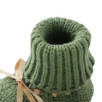 Ensemble Chaussons et Moufles en Maille Artisanale pour Bébé