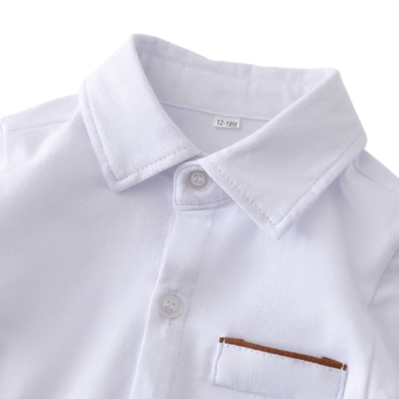 Ensemble Costume Bébé Gentleman Baby avec Body à Manches Longues