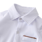 Ensemble Costume Bébé Gentleman Baby avec Body à Manches Longues