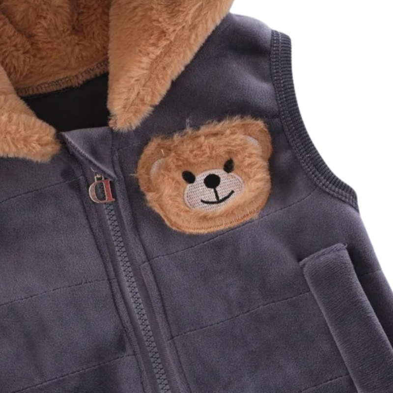 Ensemble Enfant en Velours avec Gilet Offert