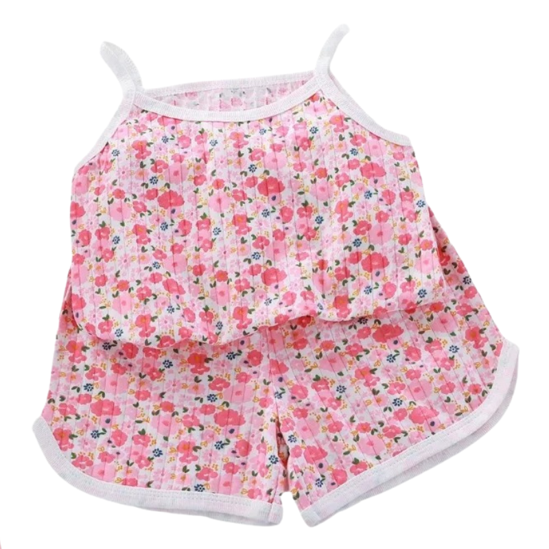Ensemble Été pour Nouveau-né Fille Bambino