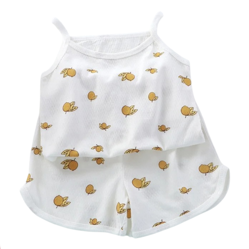 Ensemble Été pour Nouveau-né Fille Bambino