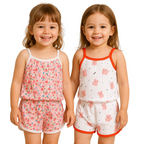 Ensemble Été pour Nouveau-né Fille Bambino