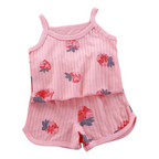 Ensemble Été pour Nouveau-né Fille Bambino