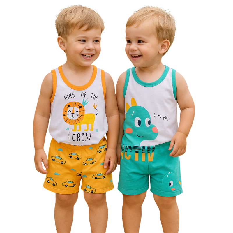 Ensemble Été pour Nouveau-né Garçon Bambino