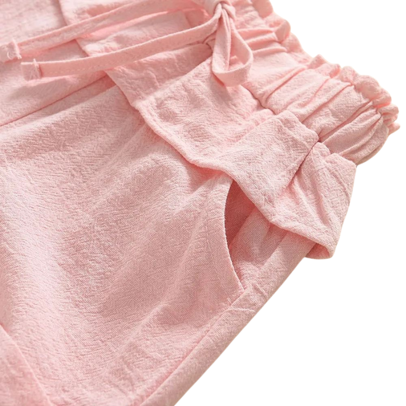 Ensemble Fille Brodé – Style Charmant pour les Filles de 3 à 7 Ans