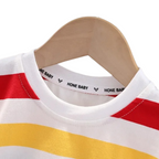 Ensemble Garçon Rayé avec Sac Dinosaure