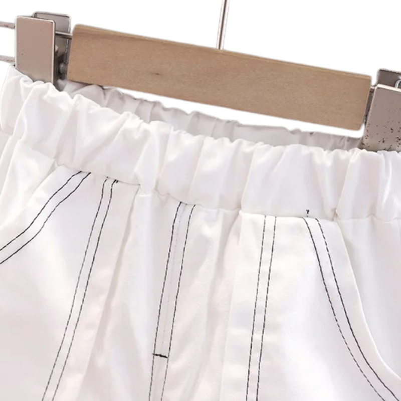 Ensemble Garçon Rayé avec Sac Dinosaure