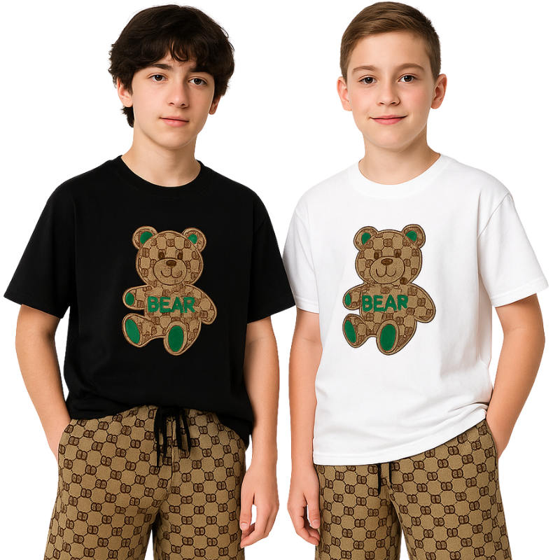 Ensemble Garçon Streetwear Été – Look Urbain et Confortable