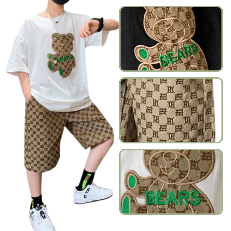 Ensemble Garçon Streetwear Été – Look Urbain et Confortable