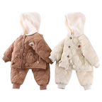 Ensemble Hiver pour Enfants avec Veste à Capuche + Pantalon