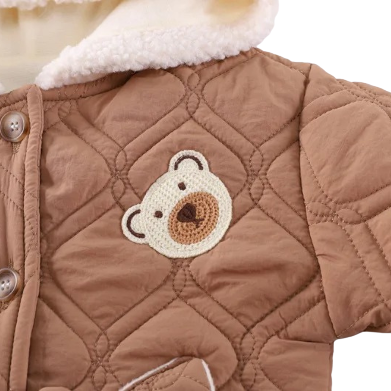Ensemble Hiver pour Enfants avec Veste à Capuche + Pantalon