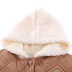 Ensemble Hiver pour Enfants avec Veste à Capuche + Pantalon