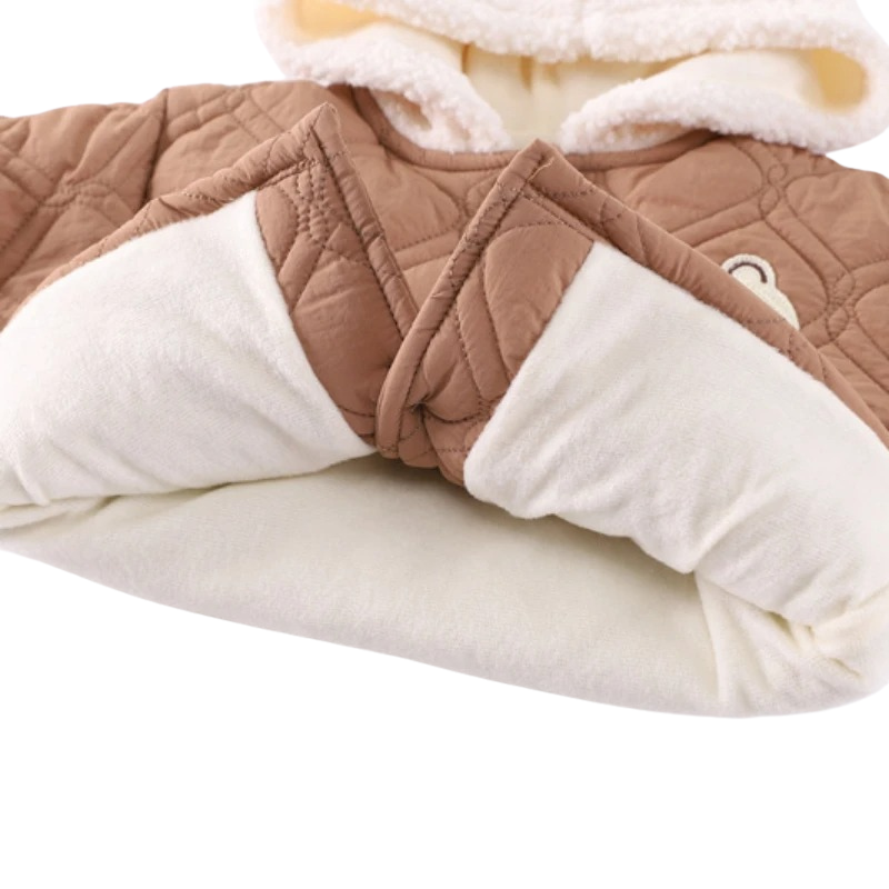 Ensemble Hiver pour Enfants avec Veste à Capuche + Pantalon