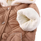 Ensemble Hiver pour Enfants avec Veste à Capuche + Pantalon