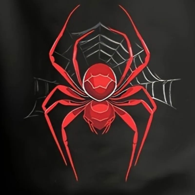 Ensemble Molleton Enfant Araignée Rouge