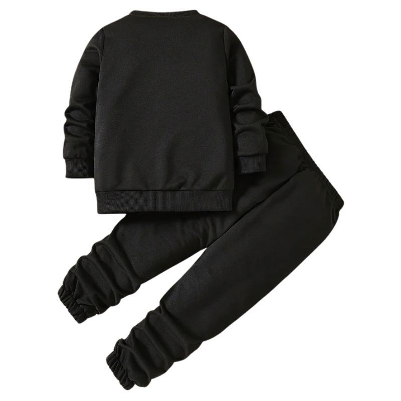 Ensemble Molleton Enfant Araignée Rouge