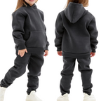 Ensemble Molleton Enfant à Capuche – Uni et Confortable