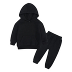 Ensemble Molleton Enfant à Capuche – Uni et Confortable