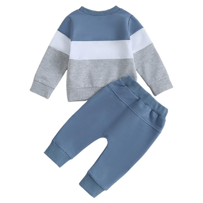 Ensemble Molleton Enfant à Rayures – Unisexe