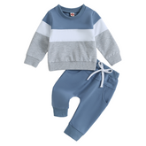 Ensemble Molleton Enfant à Rayures – Unisexe
