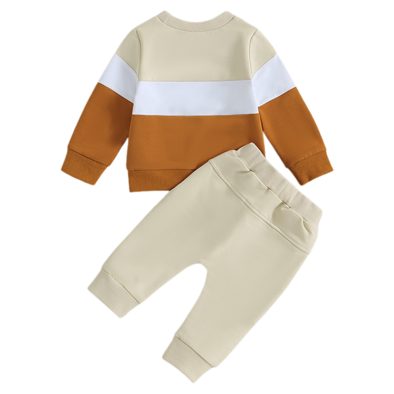 Ensemble Molleton Enfant à Rayures – Unisexe