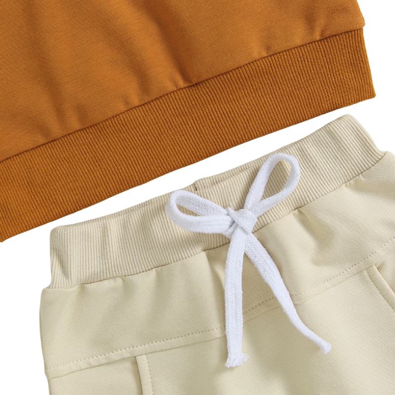 Ensemble Molleton Enfant à Rayures – Unisexe