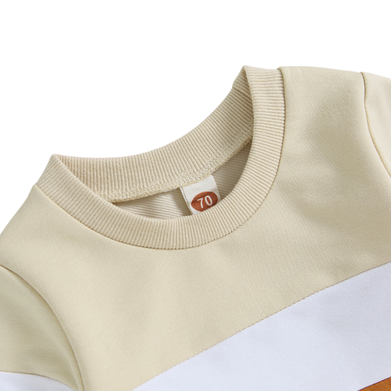 Ensemble Molleton Enfant à Rayures – Unisexe