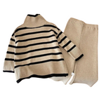 Ensemble Pull Rayé pour Fille